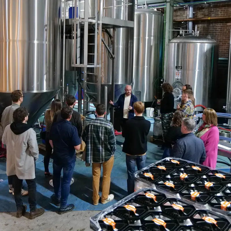 Full Circle Brewery Tour with Beer Flights and Pizza for Two — image 1