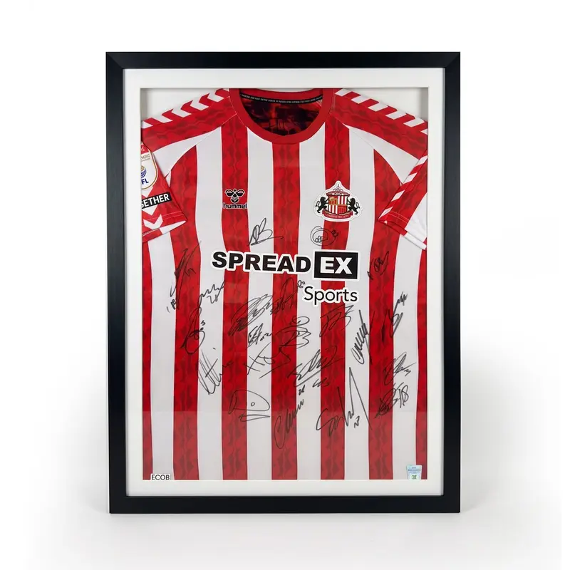 Signed Sunderland AFC Squad Shirt (2024/25) — image 1