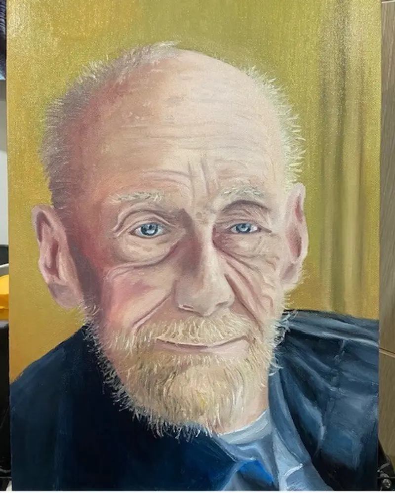 Commissioned Oil Portrait by Neil Brooks