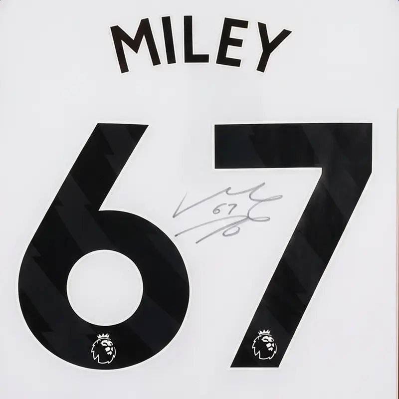 Signed Lewis Miley Newcastle Shirt (2025/26) — image 2