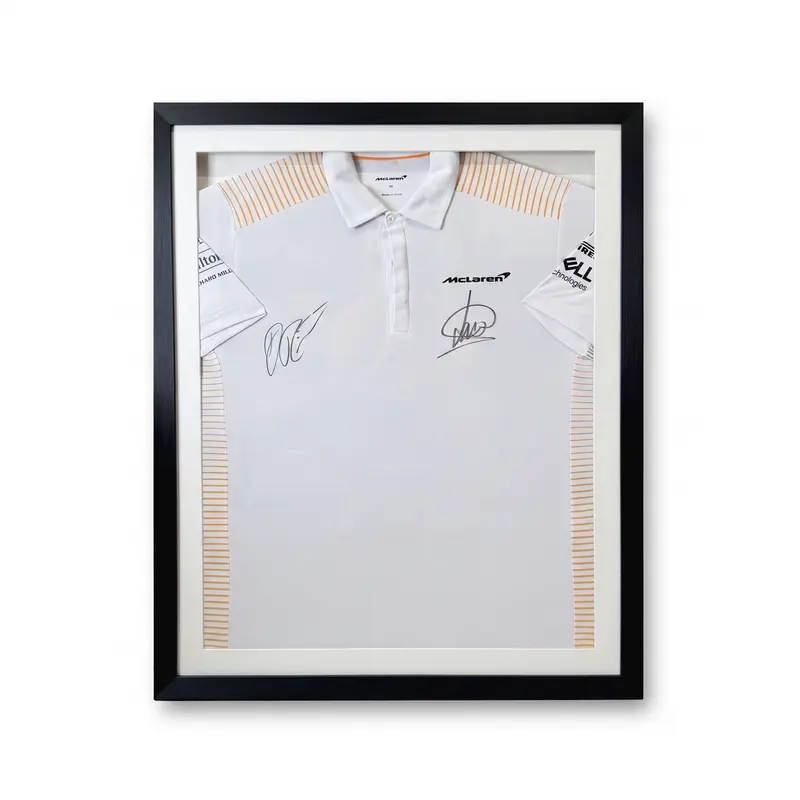 Signed McLaren F1 Norris & Ricciardo Polo (2021) — image 1